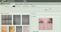 Desktop Screenshot of hobo-scented.deviantart.com
