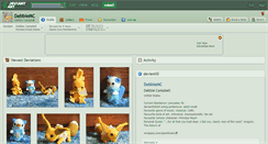 Desktop Screenshot of debbiemc.deviantart.com