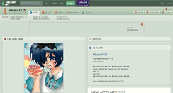 Desktop Screenshot of minako1125.deviantart.com