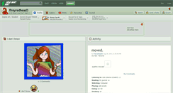 Desktop Screenshot of fireyredhead3.deviantart.com