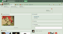 Desktop Screenshot of masenko-ha.deviantart.com