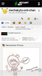 Mobile Screenshot of mechakyto-onii-chan.deviantart.com