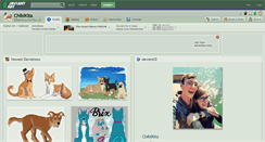 Desktop Screenshot of chibikita.deviantart.com