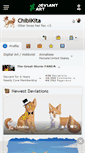 Mobile Screenshot of chibikita.deviantart.com