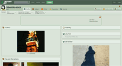 Desktop Screenshot of fabemiko-stock.deviantart.com