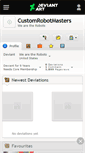 Mobile Screenshot of customrobotmasters.deviantart.com