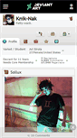 Mobile Screenshot of knik-nak.deviantart.com