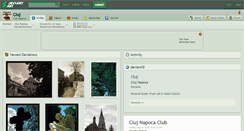 Desktop Screenshot of cluj.deviantart.com