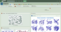 Desktop Screenshot of mickmcdee.deviantart.com