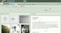 Desktop Screenshot of mokotokang.deviantart.com