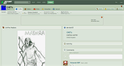 Desktop Screenshot of chetz.deviantart.com