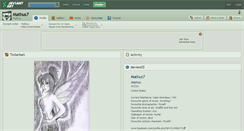 Desktop Screenshot of mathus7.deviantart.com