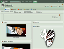 Tablet Screenshot of plaidcounty.deviantart.com