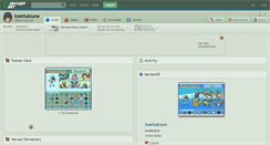 Desktop Screenshot of iceesuicune.deviantart.com