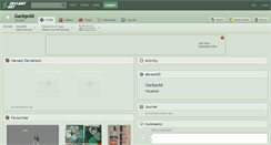 Desktop Screenshot of gackpoid.deviantart.com