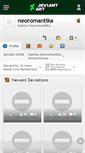 Mobile Screenshot of neoromantika.deviantart.com