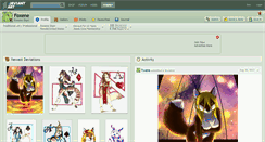 Desktop Screenshot of foxene.deviantart.com