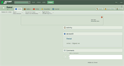 Desktop Screenshot of frenxi.deviantart.com