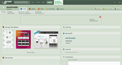 Desktop Screenshot of montimedia.deviantart.com
