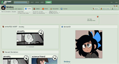 Desktop Screenshot of belaboy.deviantart.com