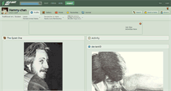 Desktop Screenshot of hammy-chan.deviantart.com