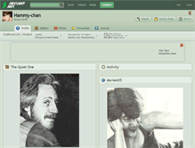 Tablet Screenshot of hammy-chan.deviantart.com