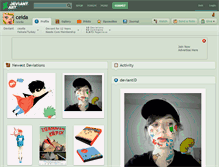 Tablet Screenshot of ceida.deviantart.com