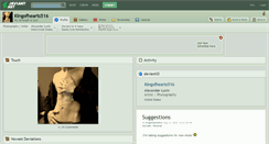 Desktop Screenshot of kingofhearts516.deviantart.com