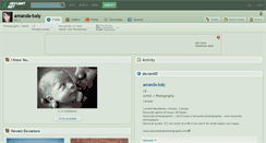 Desktop Screenshot of amanda-baly.deviantart.com