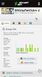 Mobile Screenshot of billgrayfanclub.deviantart.com