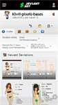 Mobile Screenshot of kiwii-pixels-bases.deviantart.com