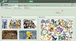 Desktop Screenshot of liquaz.deviantart.com