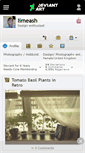 Mobile Screenshot of limeash.deviantart.com