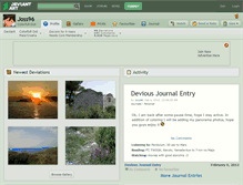 Tablet Screenshot of joss96.deviantart.com