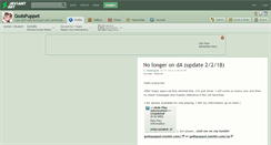 Desktop Screenshot of godspuppet.deviantart.com