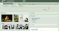 Desktop Screenshot of imisscompanioncube.deviantart.com