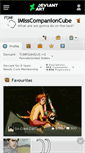 Mobile Screenshot of imisscompanioncube.deviantart.com