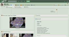 Desktop Screenshot of dark-lily.deviantart.com