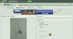 Desktop Screenshot of ipsychotic.deviantart.com