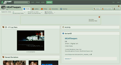 Desktop Screenshot of iheartkeepers.deviantart.com
