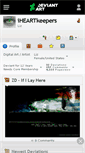 Mobile Screenshot of iheartkeepers.deviantart.com