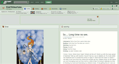 Desktop Screenshot of everviciousyuna.deviantart.com