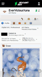 Mobile Screenshot of everviciousyuna.deviantart.com