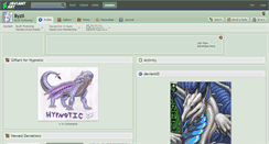 Desktop Screenshot of byzil.deviantart.com