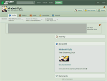 Tablet Screenshot of kiraboshi1plz.deviantart.com