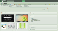 Desktop Screenshot of czgtsrm.deviantart.com