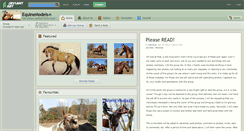 Desktop Screenshot of equinemodels.deviantart.com