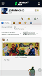 Mobile Screenshot of joshdancato.deviantart.com