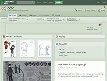 Tablet Screenshot of occc.deviantart.com