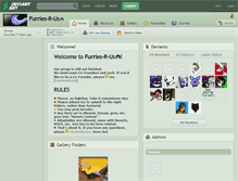 Tablet Screenshot of furries-r-us.deviantart.com